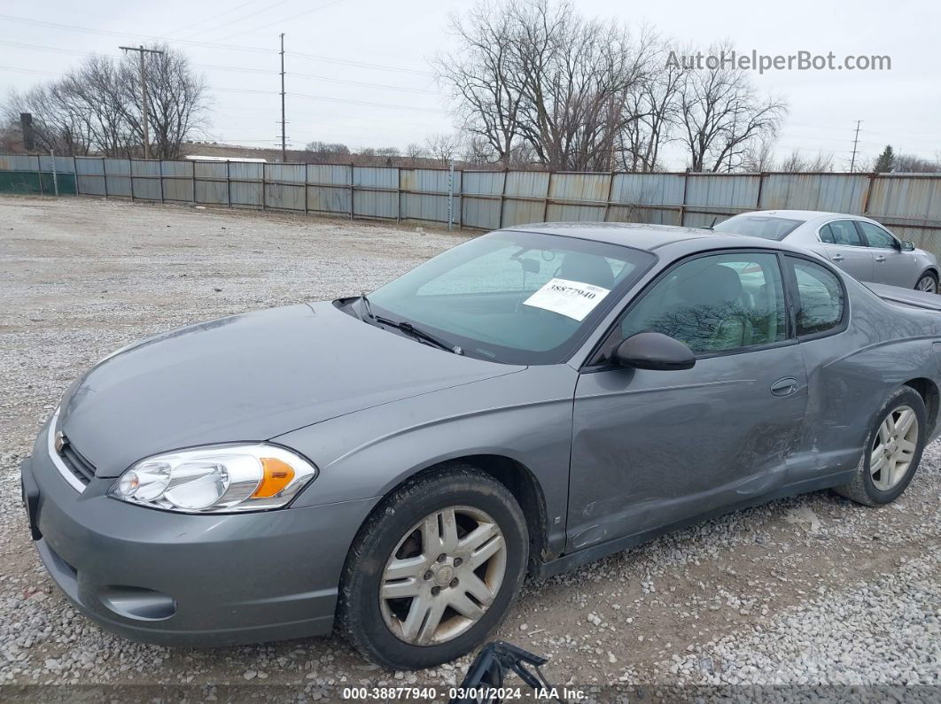 2006 Chevrolet Monte Carlo Lt Gray vin: 2G1WK151969230851