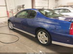 2006 Chevrolet Monte Carlo Ss Blue vin: 2G1WL15C069371127