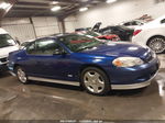 2006 Chevrolet Monte Carlo Ss Blue vin: 2G1WL15C069371127