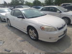 2006 Chevrolet Monte Carlo Ss White vin: 2G1WL15C369308491