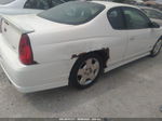 2006 Chevrolet Monte Carlo Ss White vin: 2G1WL15C369308491