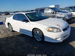 2006 Chevrolet Monte Carlo Ss White vin: 2G1WL15C669425255