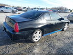 2006 Chevrolet Monte Carlo Ss Black vin: 2G1WL15C969378870