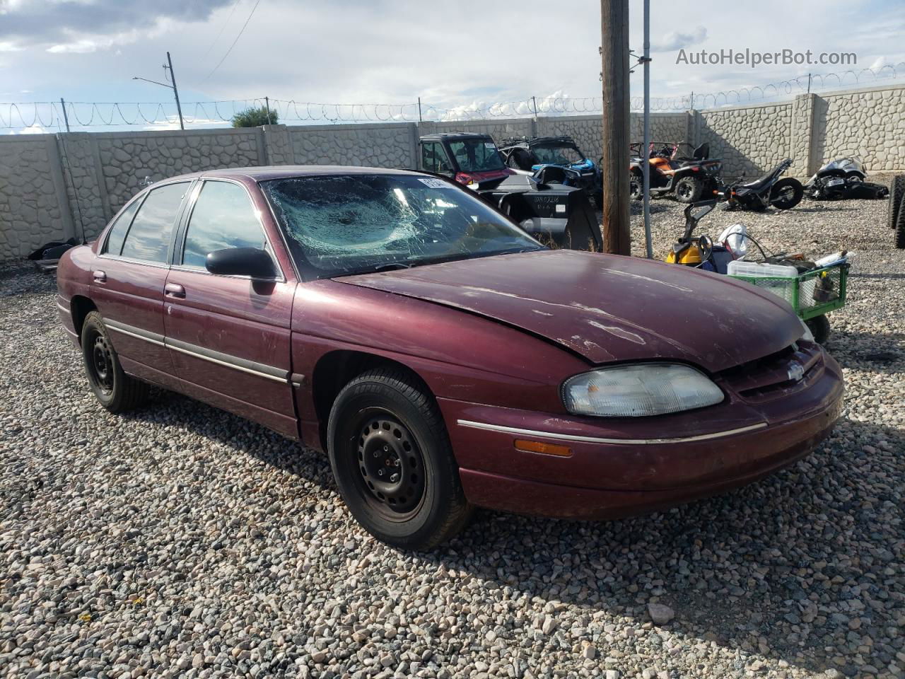 1999 Chevrolet Lumina Base Burgundy vin: 2G1WL52M2X9108854