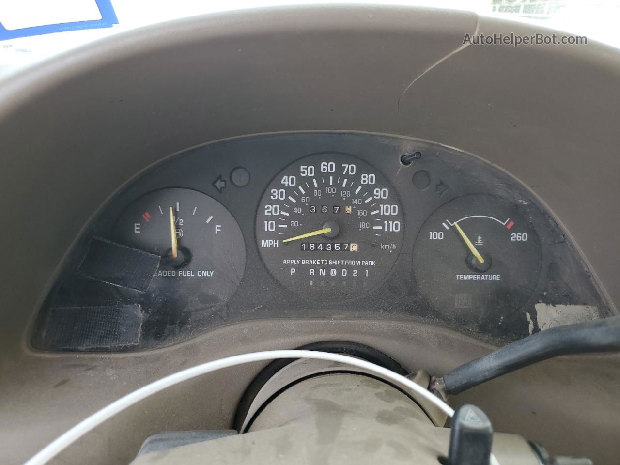 1999 Chevrolet Lumina Base Золотой vin: 2G1WL52M4X9150457