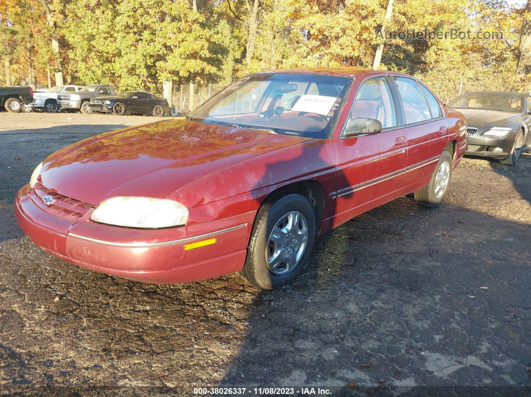 1999 Chevrolet Lumina Maroon vin: 2G1WL52M5X9102160