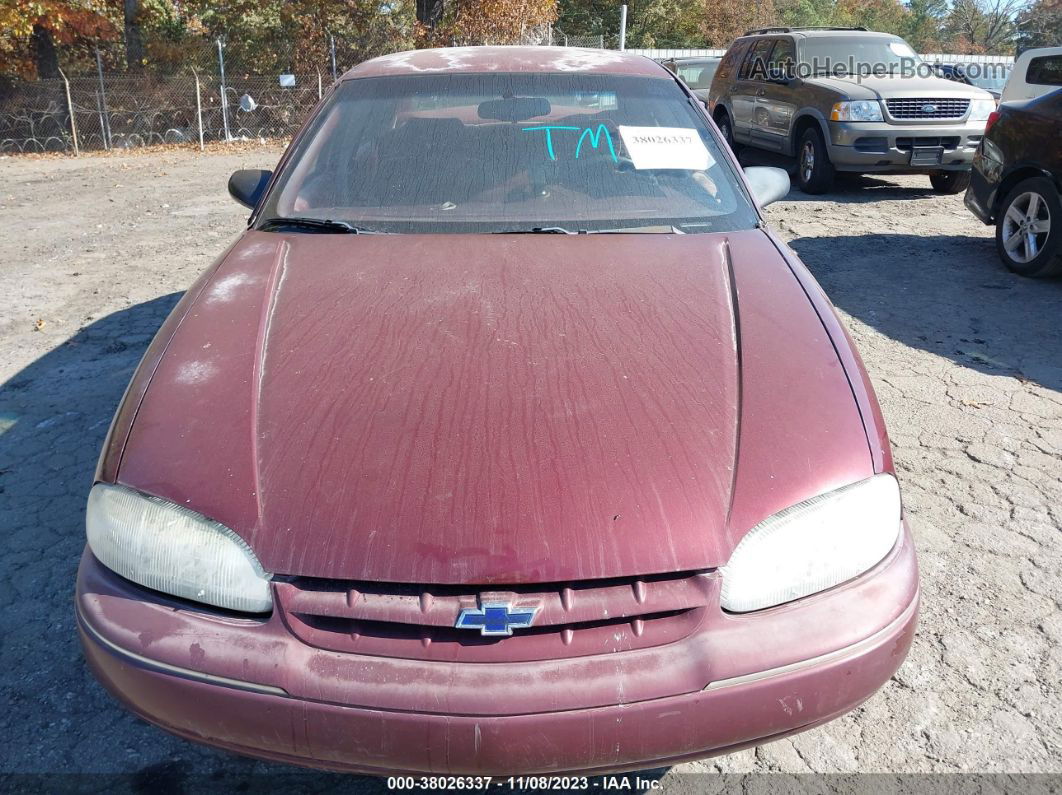 1999 Chevrolet Lumina Maroon vin: 2G1WL52M5X9102160