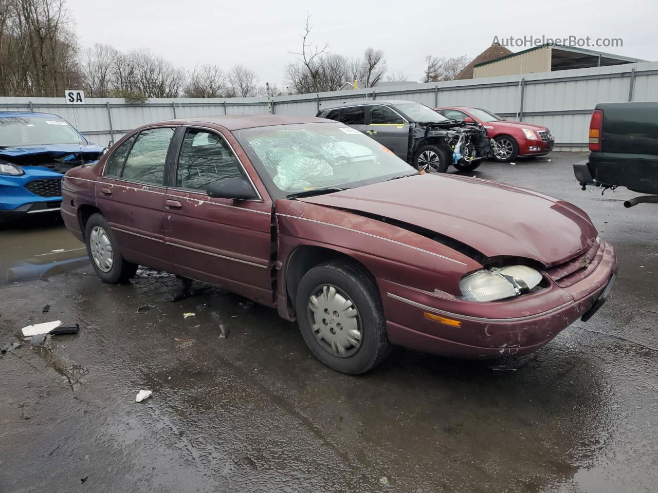 1999 Chevrolet Lumina Base Burgundy vin: 2G1WL52M6X9228267