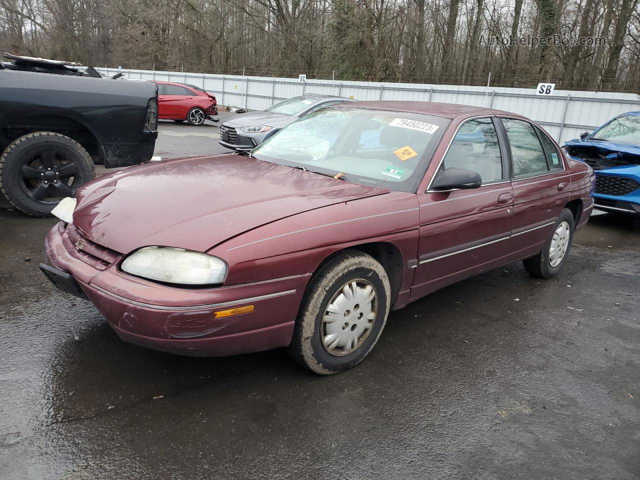 1999 Chevrolet Lumina Base Burgundy vin: 2G1WL52M6X9228267