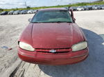 1999 Chevrolet Lumina Base Red vin: 2G1WL52M6X9260104