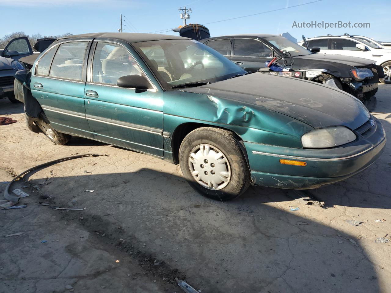 1999 Chevrolet Lumina Base Green vin: 2G1WL52M7X9130929