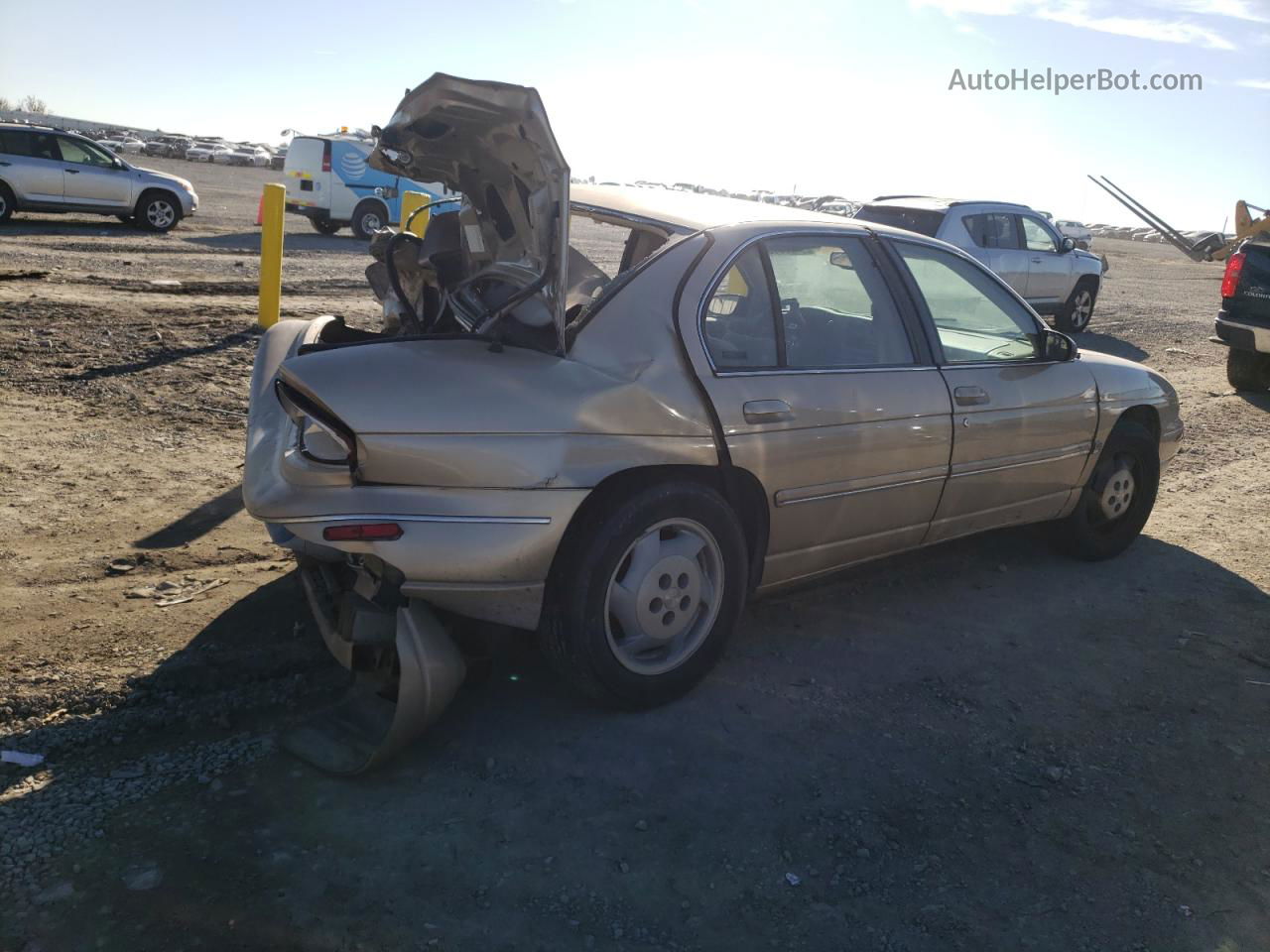 1999 Chevrolet Lumina Base Gold vin: 2G1WL52MXX9207888