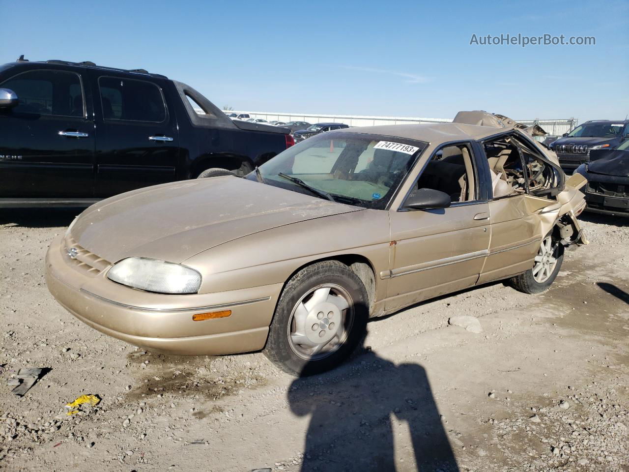 1999 Chevrolet Lumina Base Gold vin: 2G1WL52MXX9207888