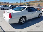 2006 Chevrolet Monte Carlo Lt 3.5l White vin: 2G1WM15K169381895