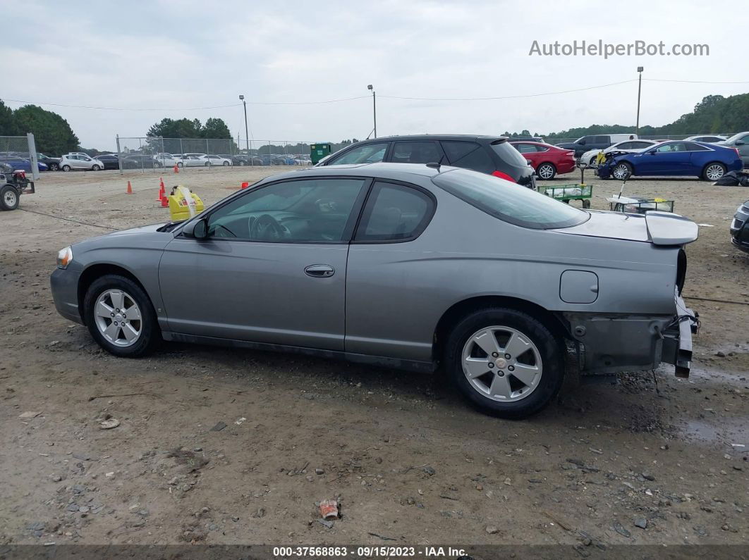 2006 Chevrolet Monte Carlo Lt 3.5l Серый vin: 2G1WM15K269264813