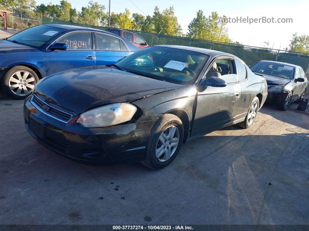 2006 Chevrolet Monte Carlo Lt 3.5l Черный vin: 2G1WM15K669380564