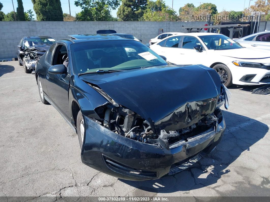 2006 Chevrolet Monte Carlo Lt Черный vin: 2G1WM15K869364916