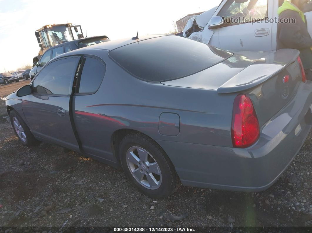 2006 Chevrolet Monte Carlo Lt Серый vin: 2G1WM15K969208870