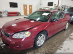 2006 Chevrolet Monte Carlo Ltz Красный vin: 2G1WN151069287463