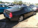 2006 Chevrolet Monte Carlo Ltz Black vin: 2G1WN151669325245