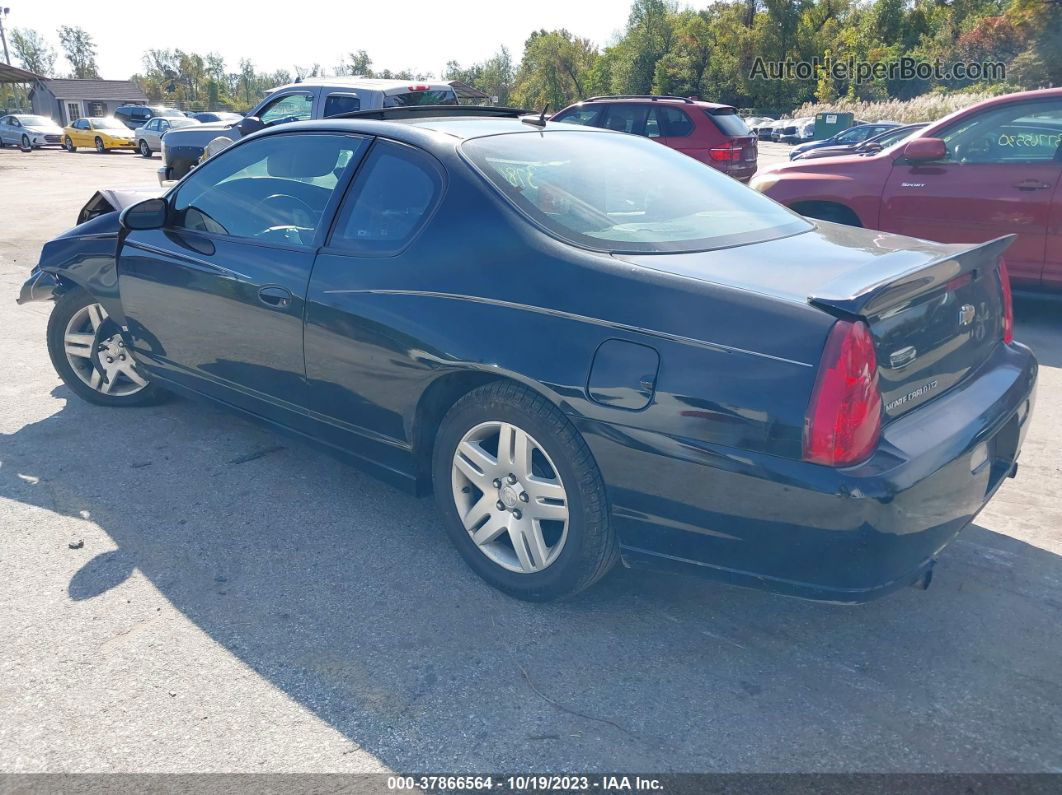 2006 Chevrolet Monte Carlo Ltz Black vin: 2G1WN161169288314