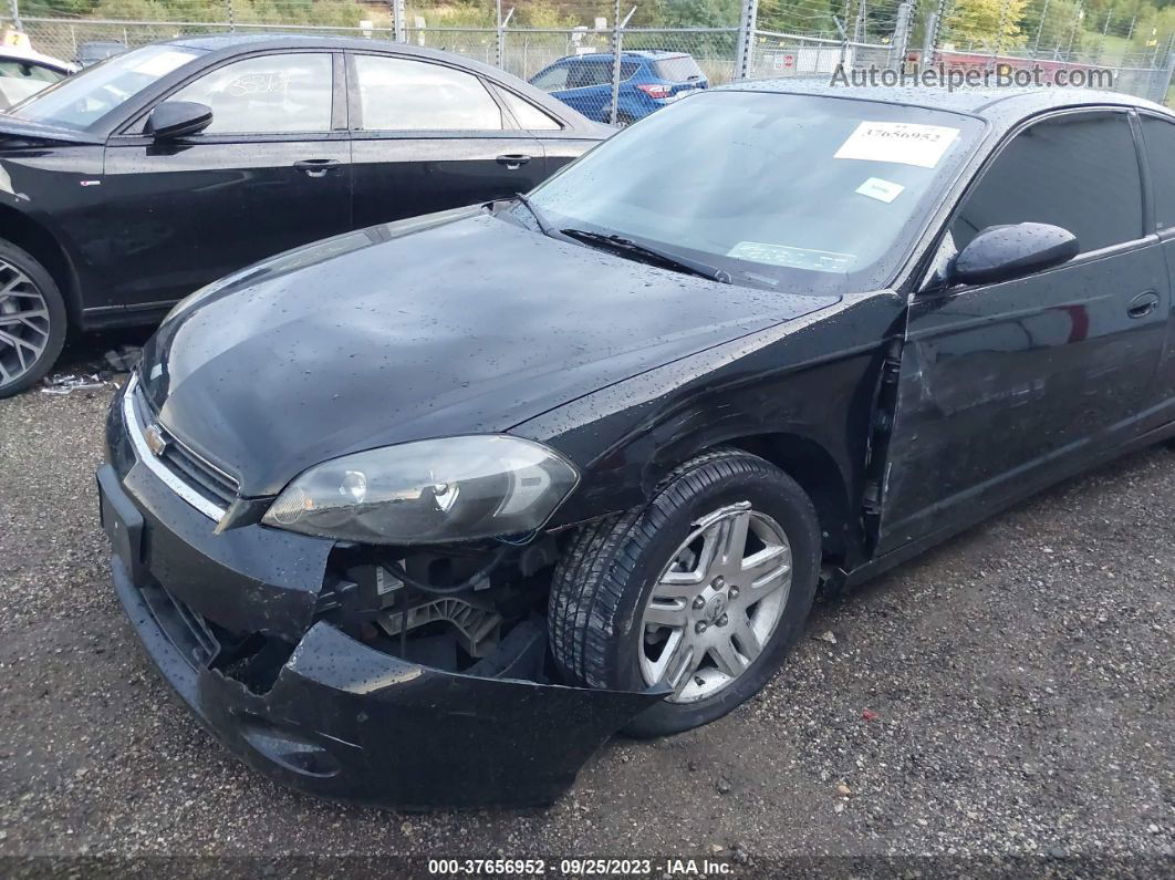 2006 Chevrolet Monte Carlo Ltz Black vin: 2G1WN161869212735