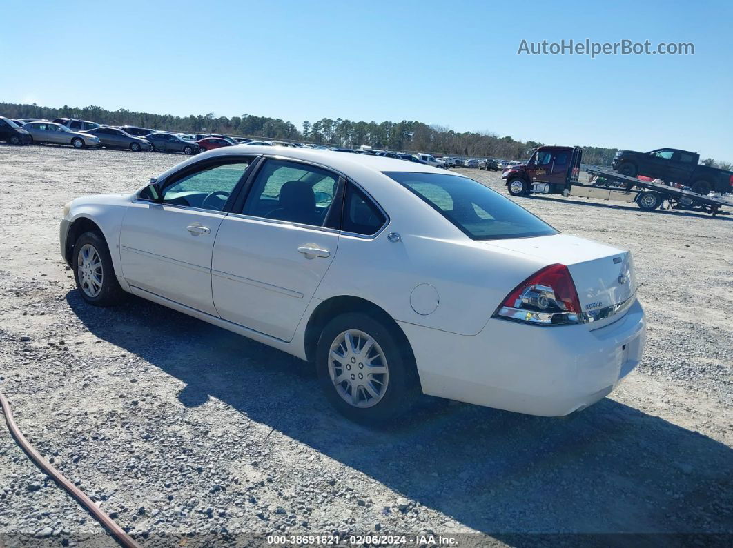 2006 Chevrolet Impala Police White vin: 2G1WS551369426386