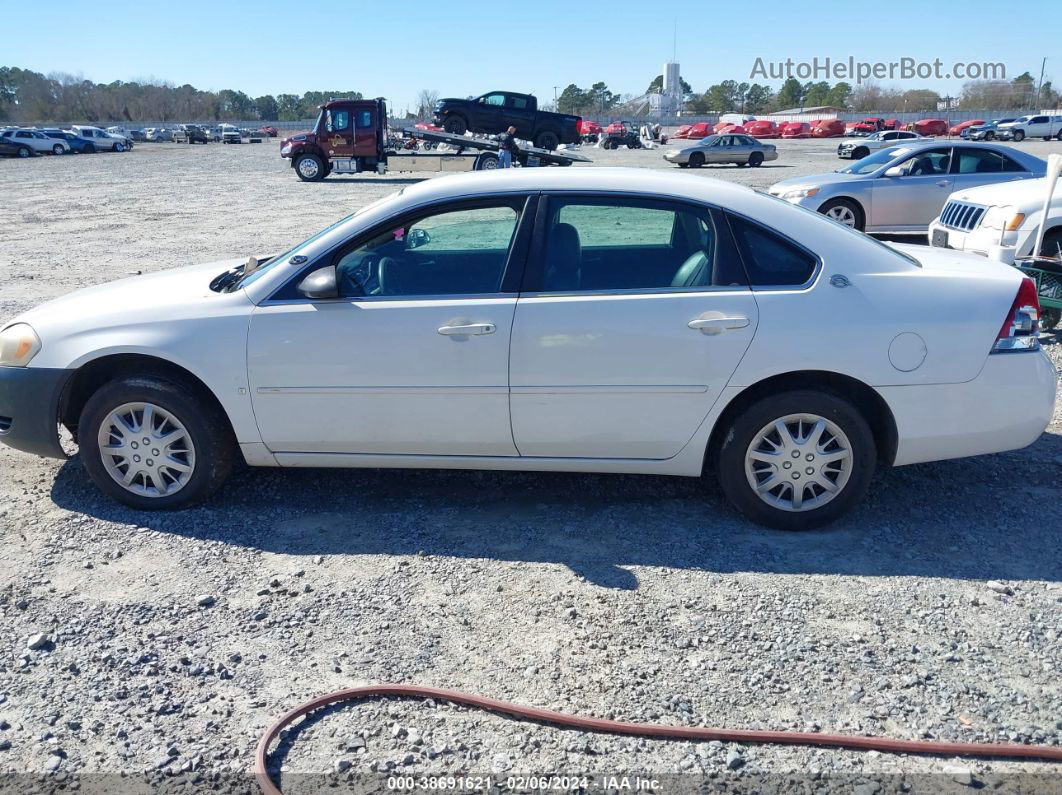 2006 Chevrolet Impala Police White vin: 2G1WS551369426386