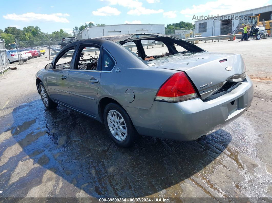 2006 Chevrolet Impala Police Gray vin: 2G1WS551869307183