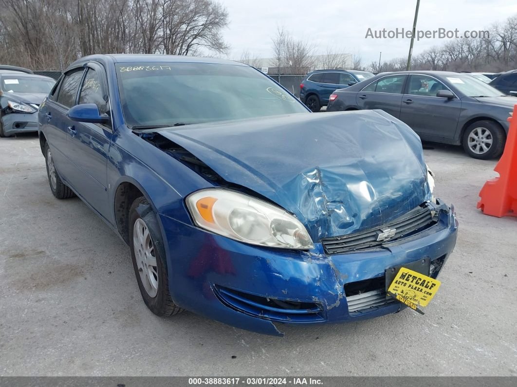 2006 Chevrolet Impala Police Blue vin: 2G1WS551869339096