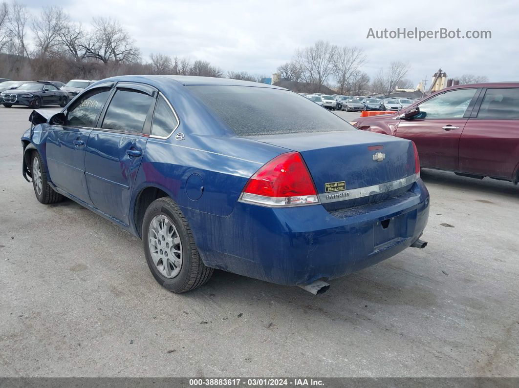 2006 Chevrolet Impala Police Blue vin: 2G1WS551869339096