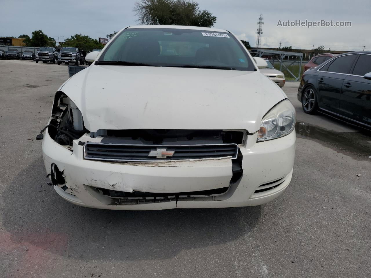 2009 Chevrolet Impala Police White vin: 2G1WS57M291274577