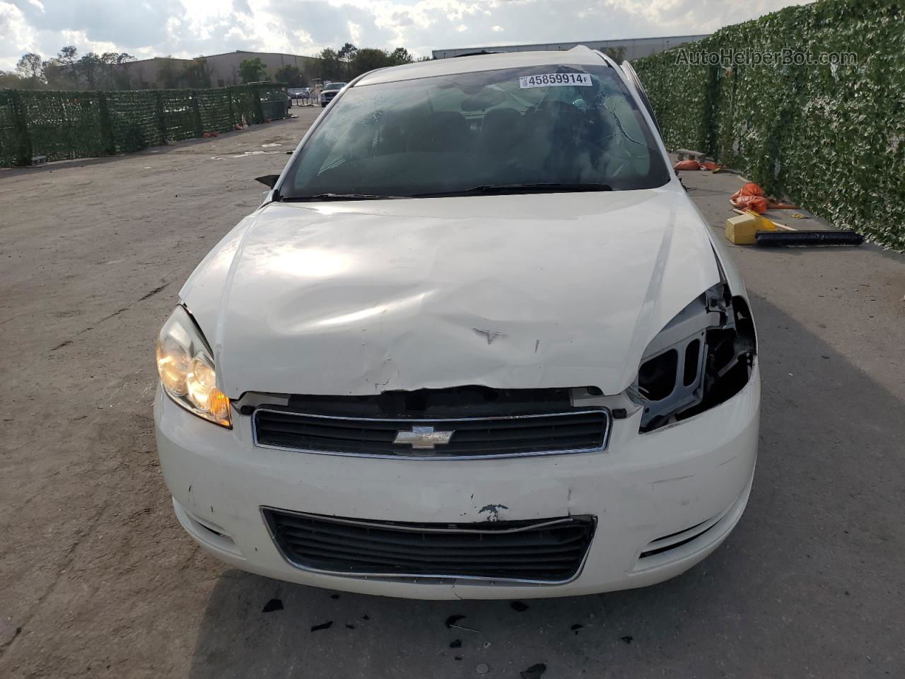 2009 Chevrolet Impala Police Cream vin: 2G1WS57M491268991