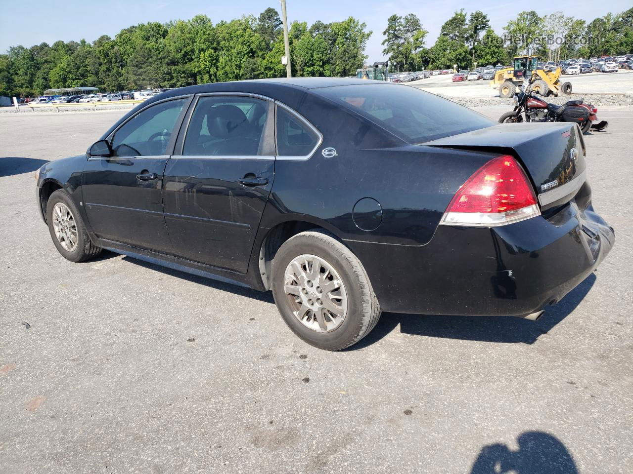 2009 Chevrolet Impala Police Black vin: 2G1WS57M591300119