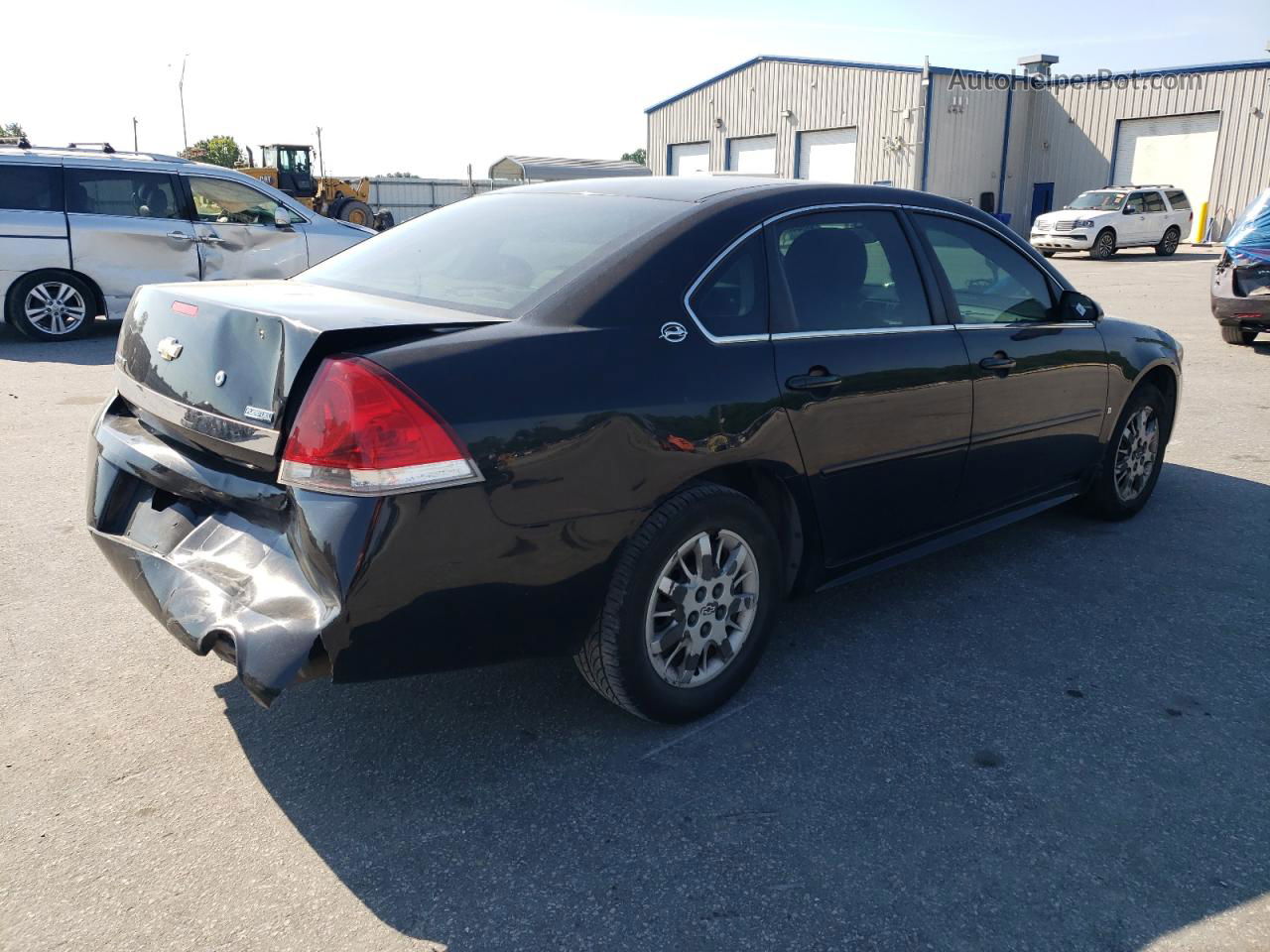 2009 Chevrolet Impala Police Black vin: 2G1WS57M591300119