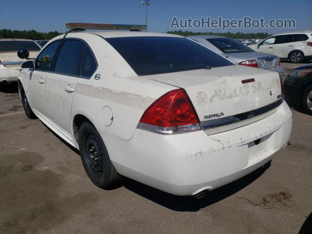 2009 Chevrolet Impala Police Белый vin: 2G1WS57M891283025