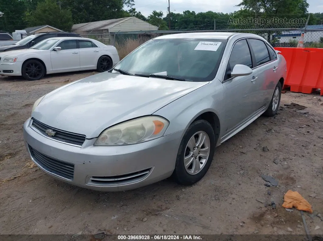 2009 Chevrolet Impala Police Silver vin: 2G1WS57M991295930