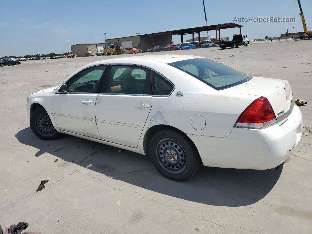 2006 Chevrolet Impala Police Белый vin: 2G1WS581069358009