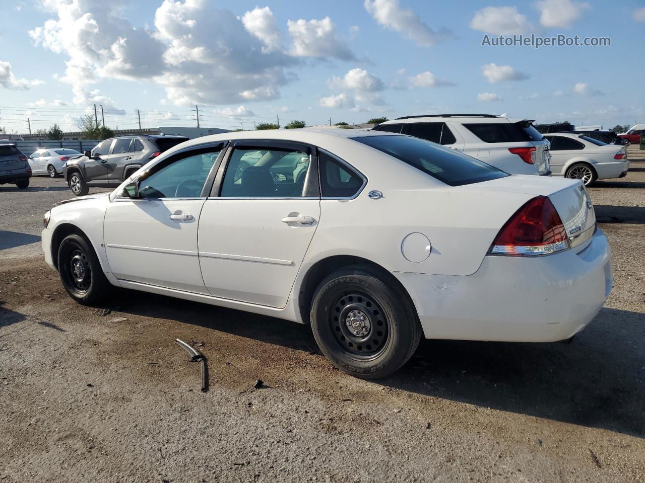 2006 Chevrolet Impala Police White vin: 2G1WS581169408349