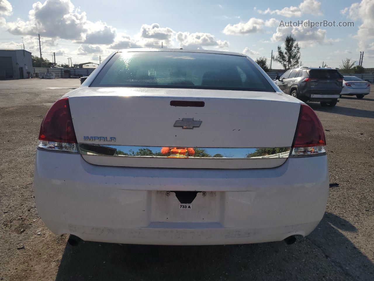 2006 Chevrolet Impala Police White vin: 2G1WS581169408349