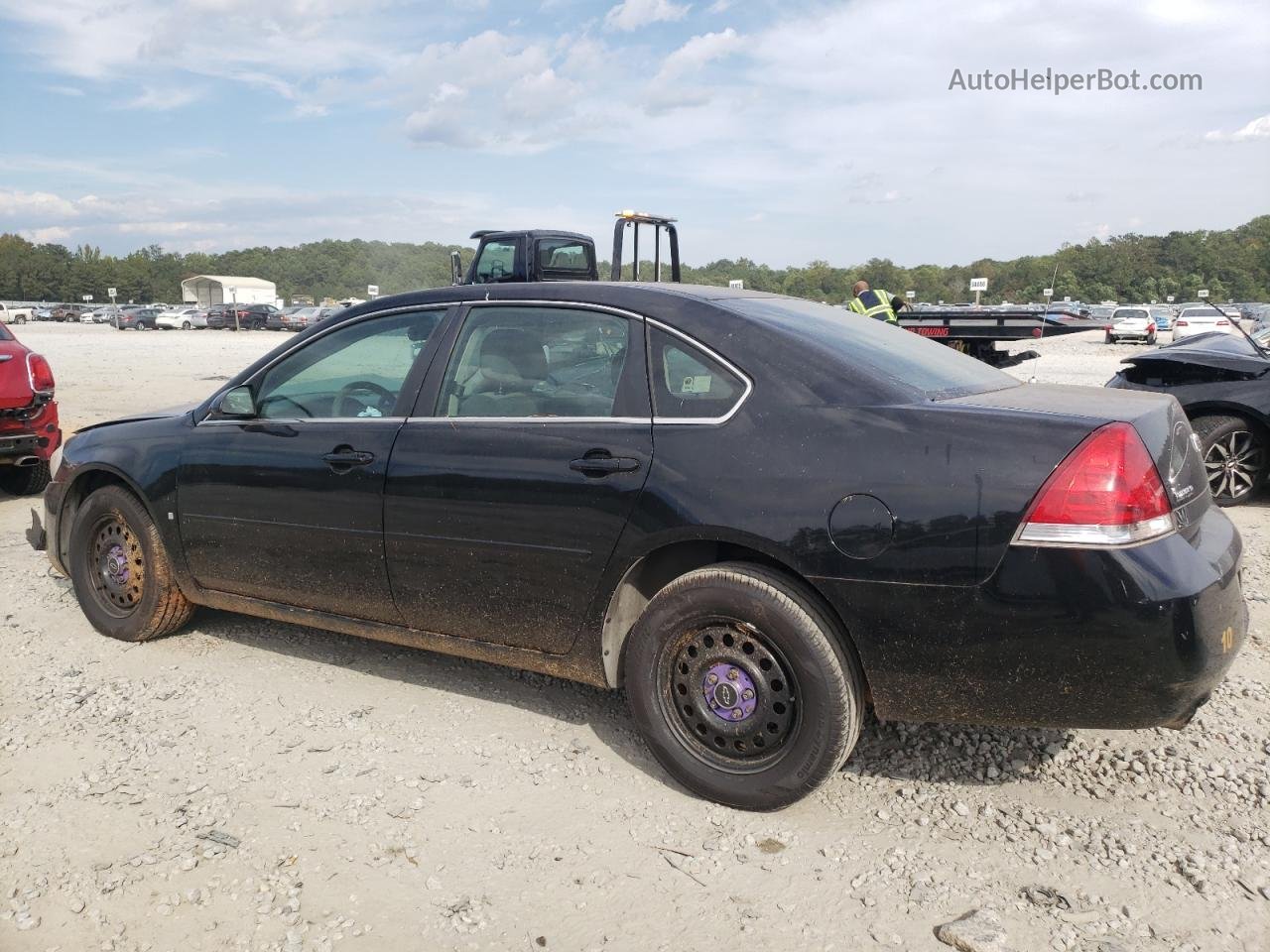 2006 Chevrolet Impala Police Черный vin: 2G1WS581269364507