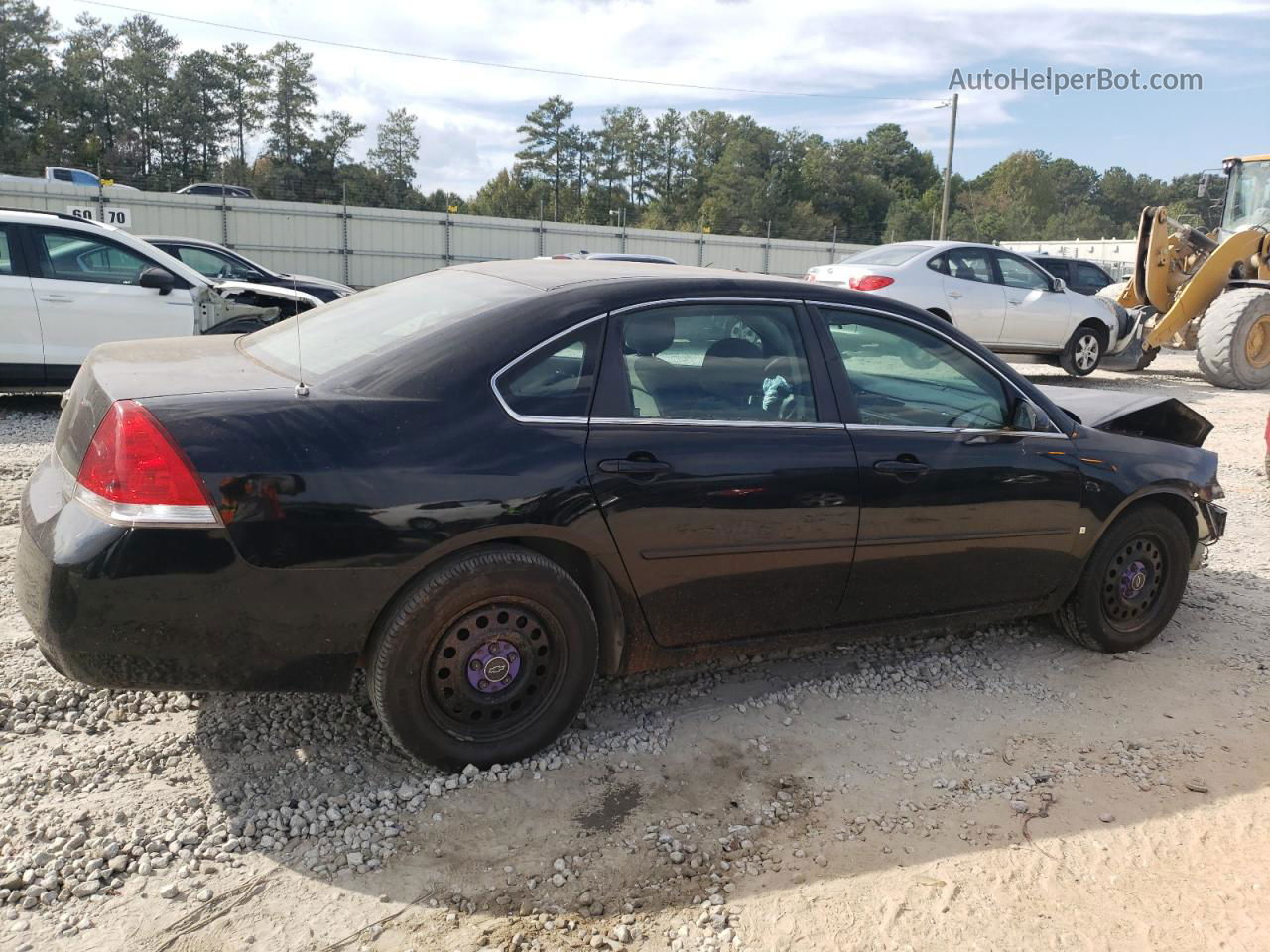 2006 Chevrolet Impala Police Черный vin: 2G1WS581269364507