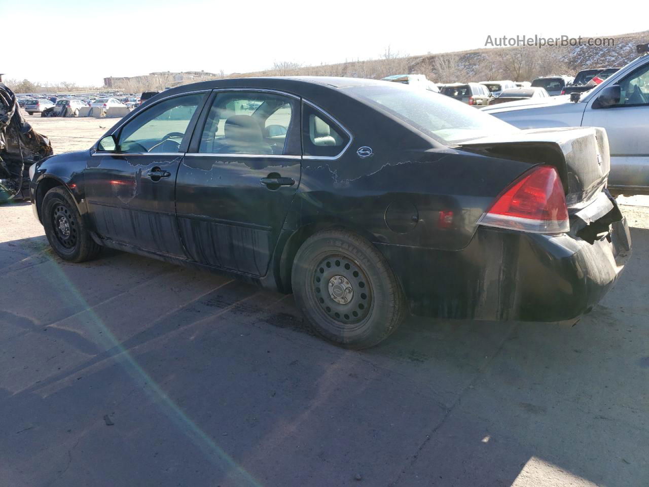 2006 Chevrolet Impala Police Black vin: 2G1WS581569354134