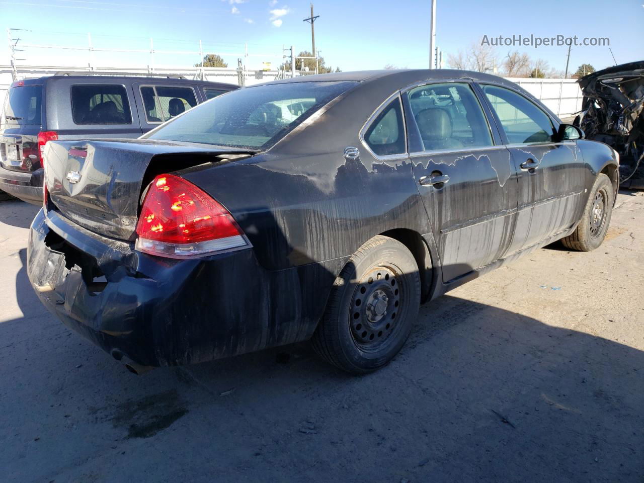 2006 Chevrolet Impala Police Black vin: 2G1WS581569354134