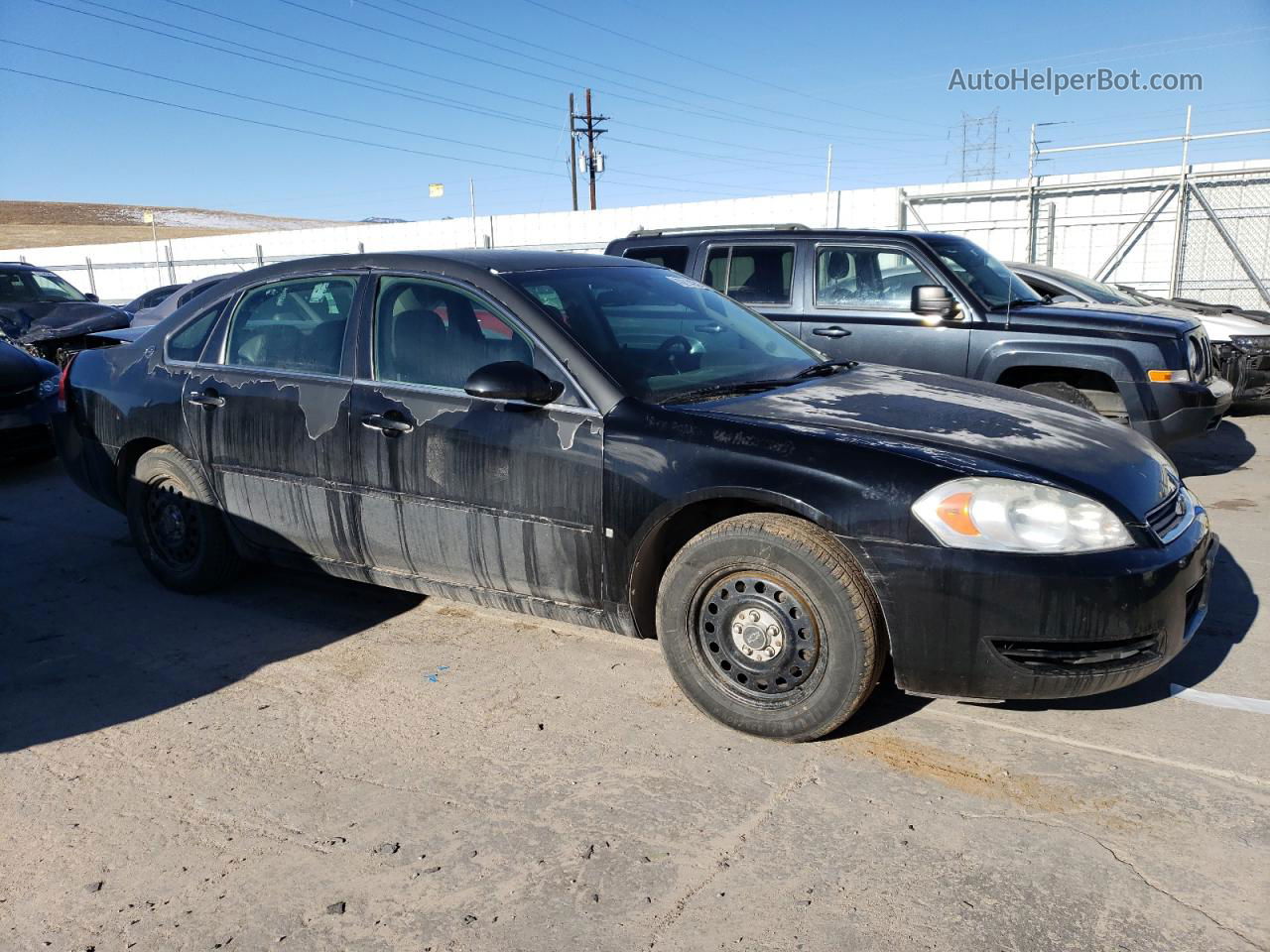 2006 Chevrolet Impala Police Черный vin: 2G1WS581569354134