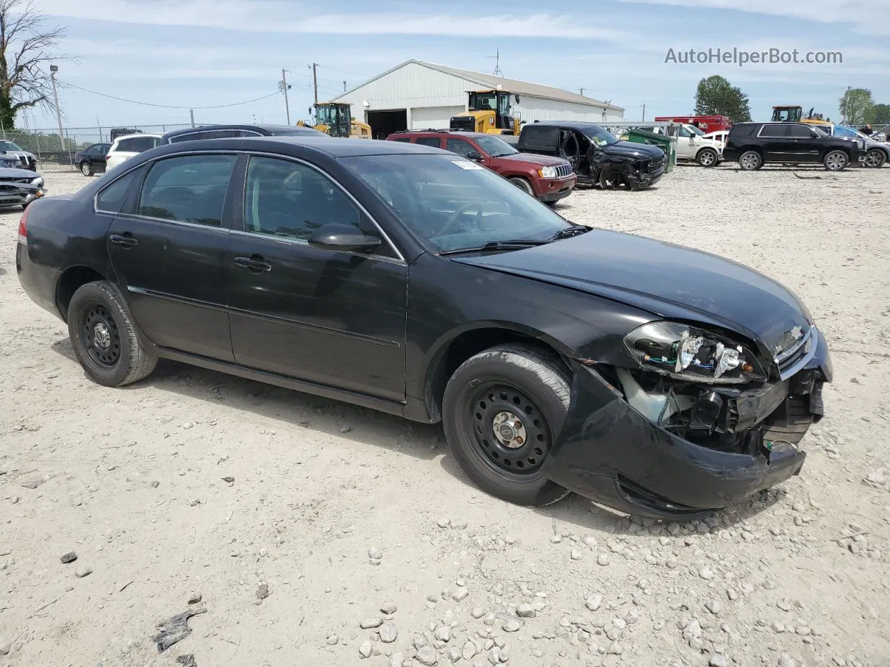 2006 Chevrolet Impala Police Black vin: 2G1WS581569415627