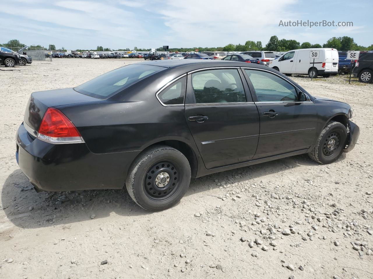 2006 Chevrolet Impala Police Black vin: 2G1WS581569415627