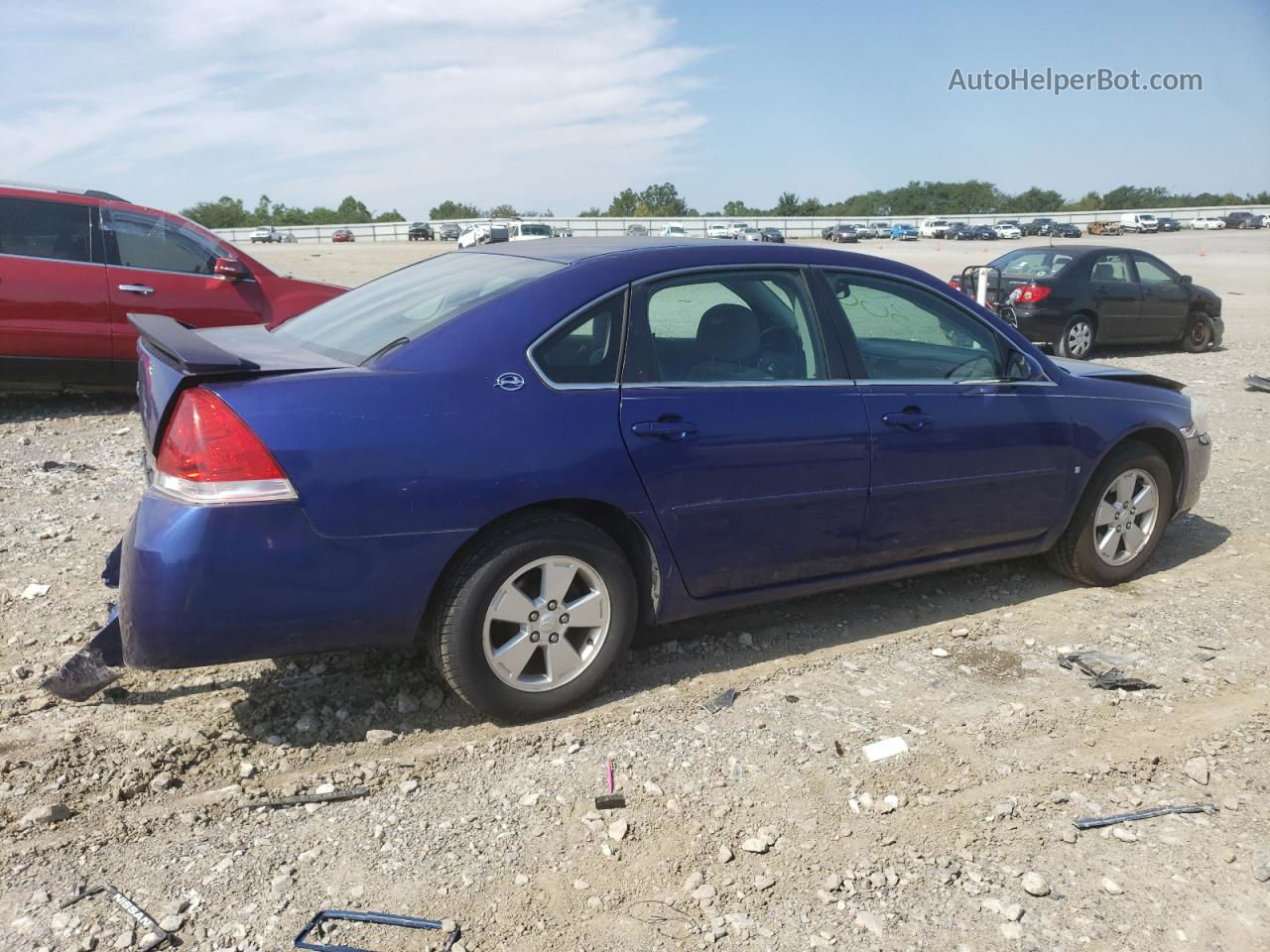 2006 Chevrolet Impala Lt Blue vin: 2G1WT55K269423629