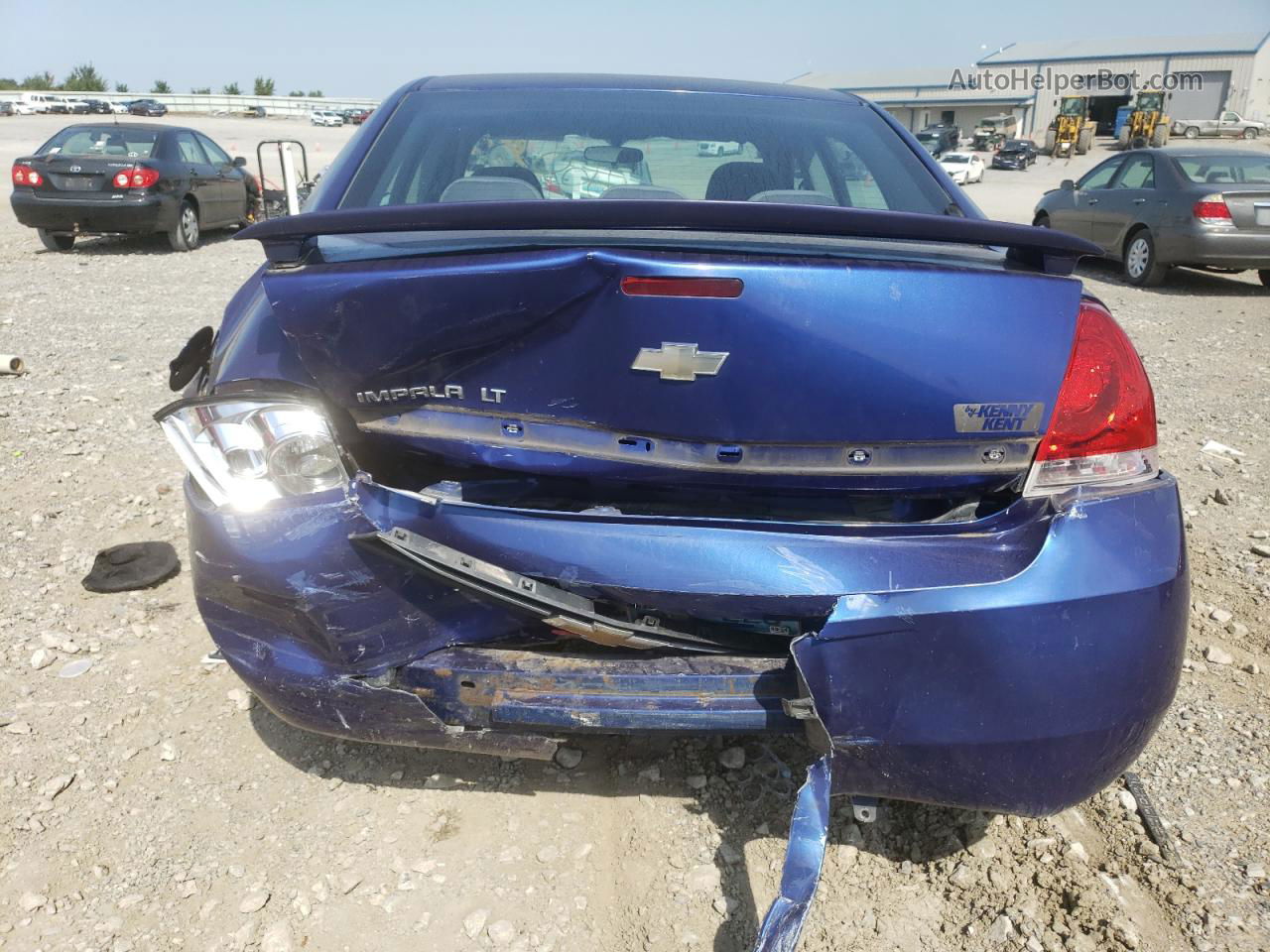 2006 Chevrolet Impala Lt Blue vin: 2G1WT55K269423629