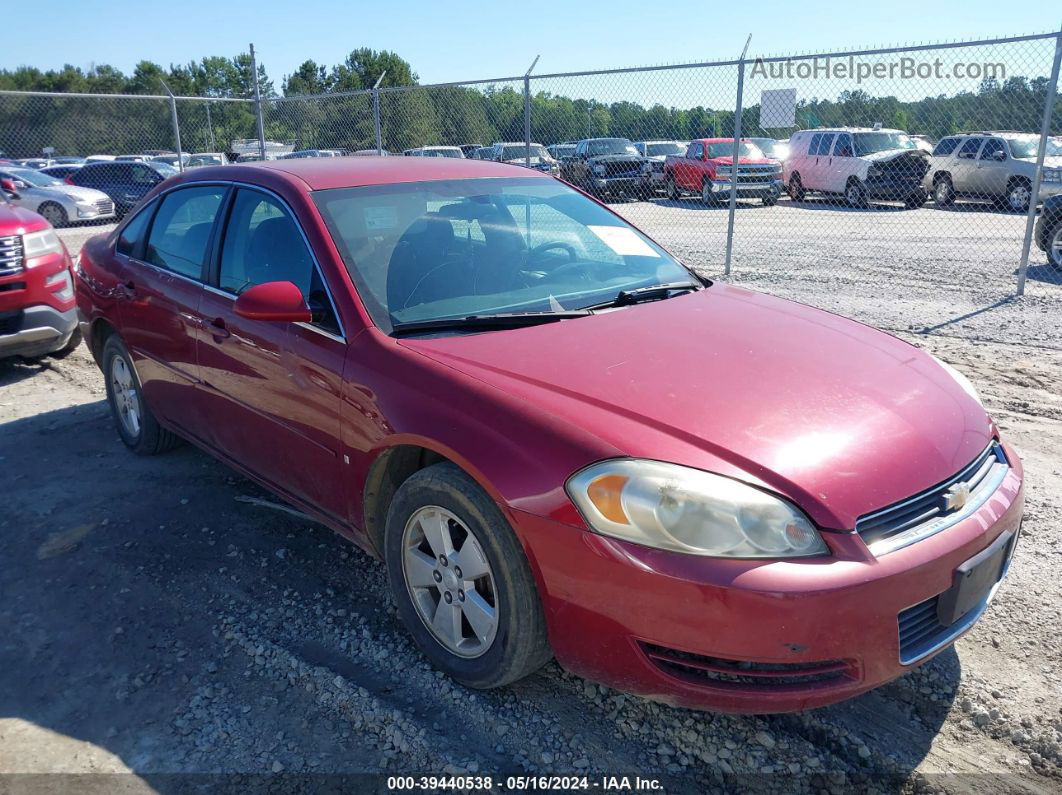 2006 Chevrolet Impala Lt Burgundy vin: 2G1WT55K469316534